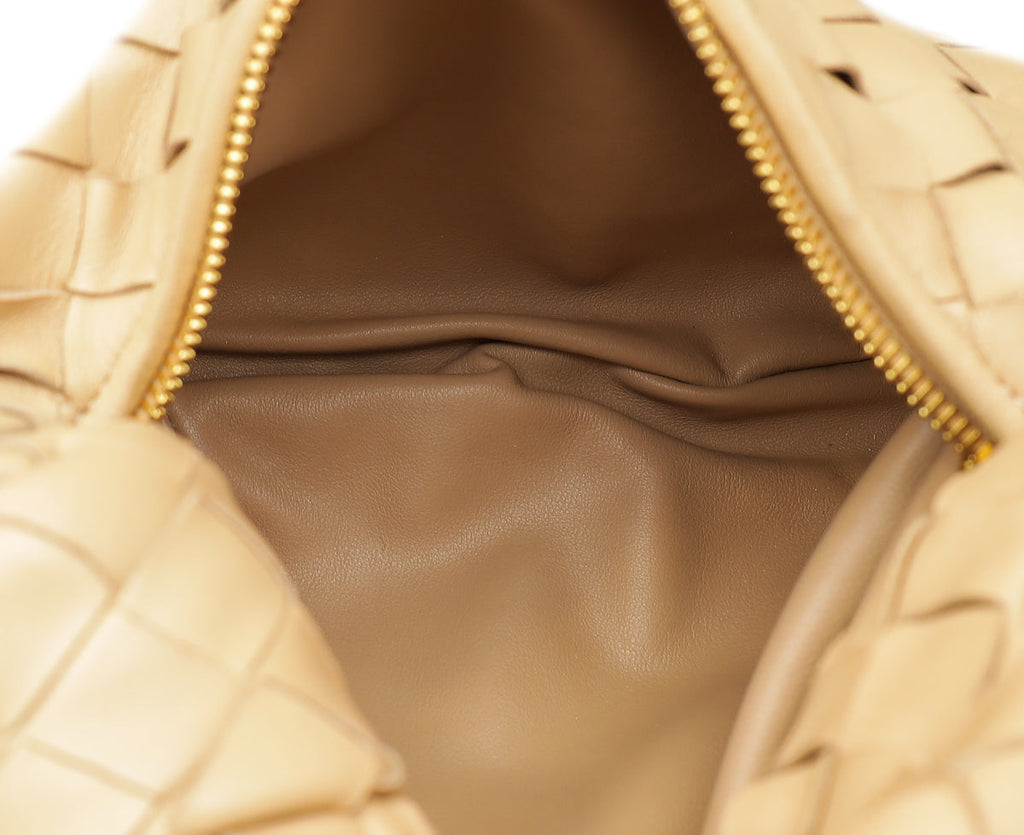 Bottega Veneta Almond Intrecciato Nappa Mini Jodie Bag