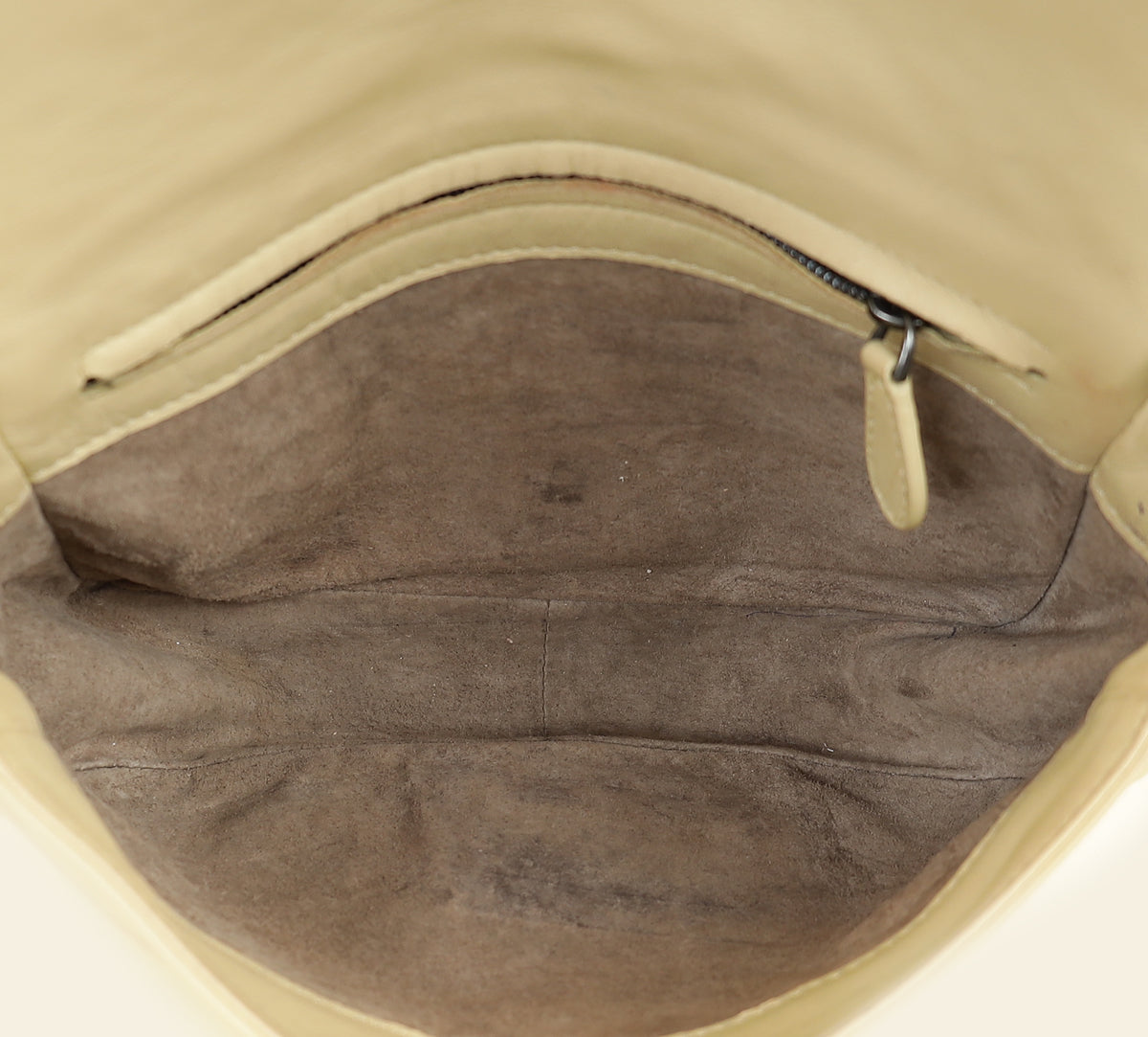 Bottega Veneta Beige Intrecciato Flap Crossbody Bag