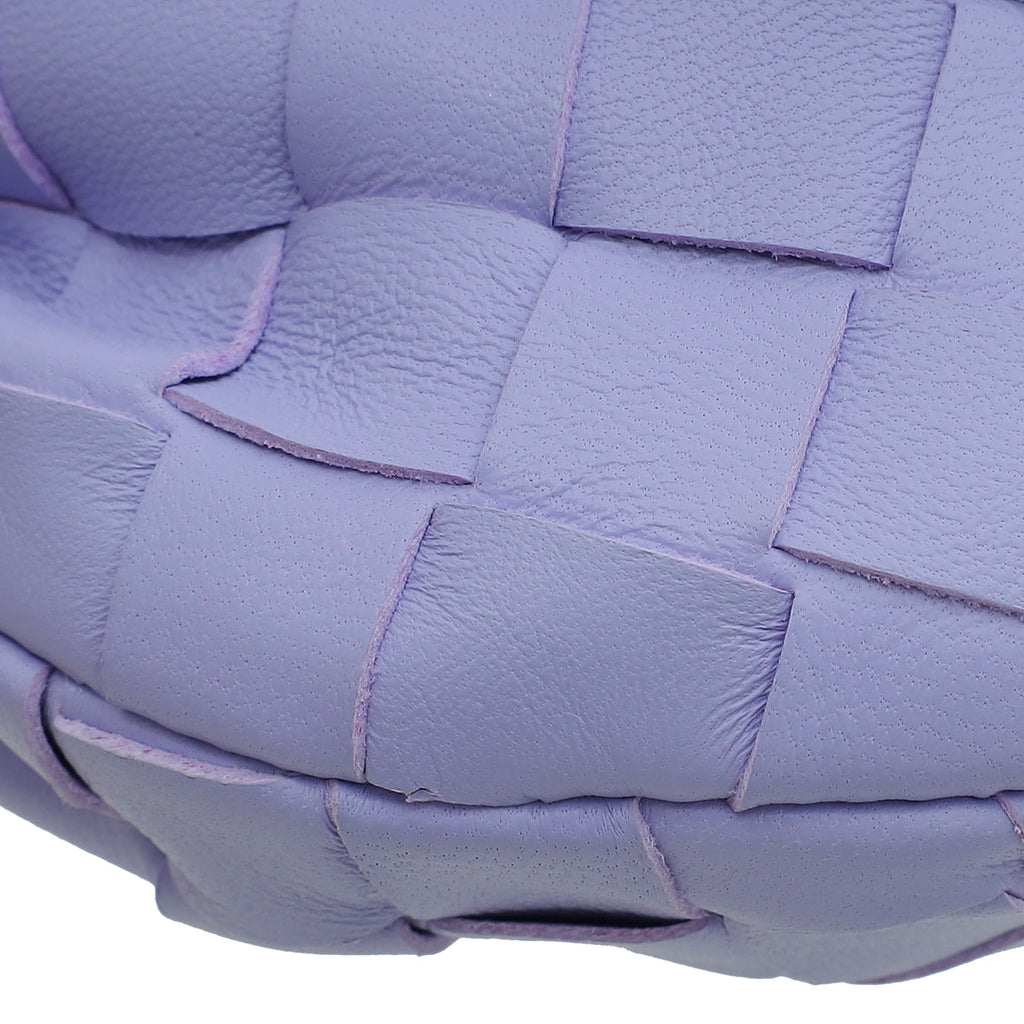 Bottega Veneta Purple Intrecciato Candy Jodie Bag