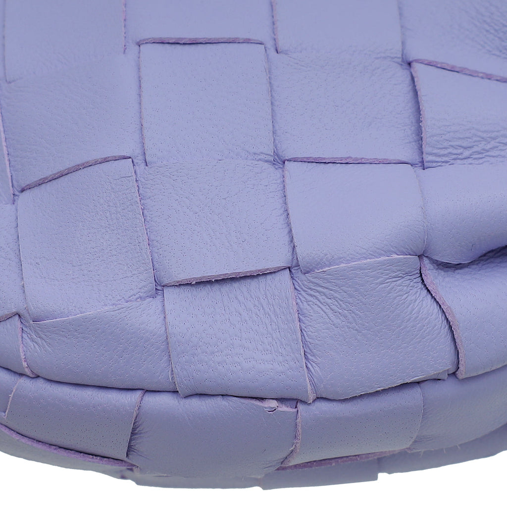 Bottega Veneta Purple Intrecciato Candy Jodie Bag