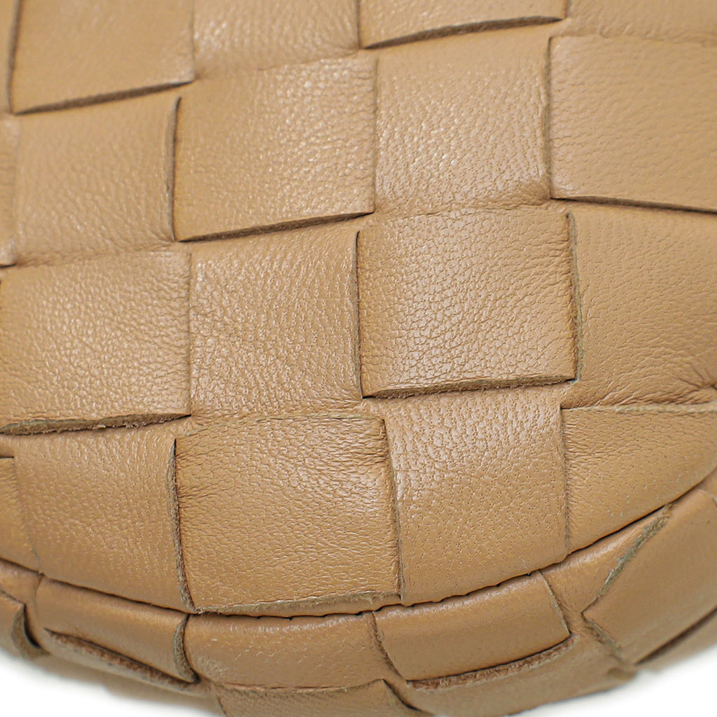 Bottega Veneta Almond Intrecciato Mini Jodie Bag