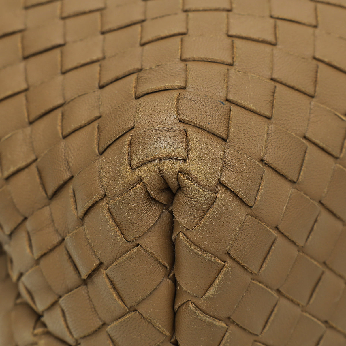 Bottega Veneta Brown Intrecciato Nappa Olimpia Medium Bag