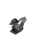 Bottega Veneta Black Intrecciato Nappa Lido Mules 38
