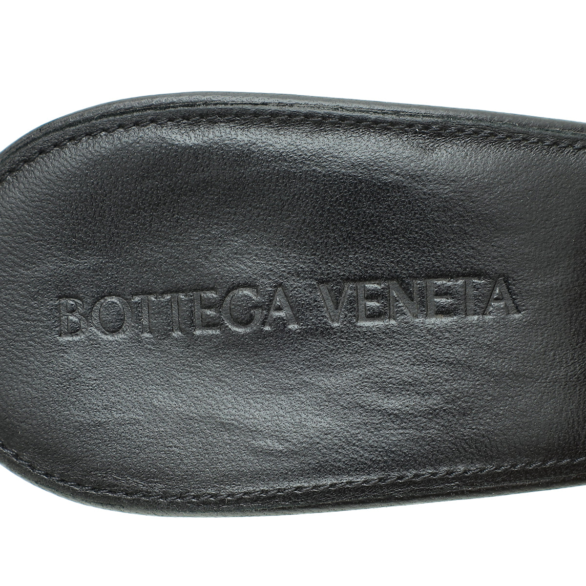Bottega Veneta Black Intrecciato Nappa Lido Mules 38
