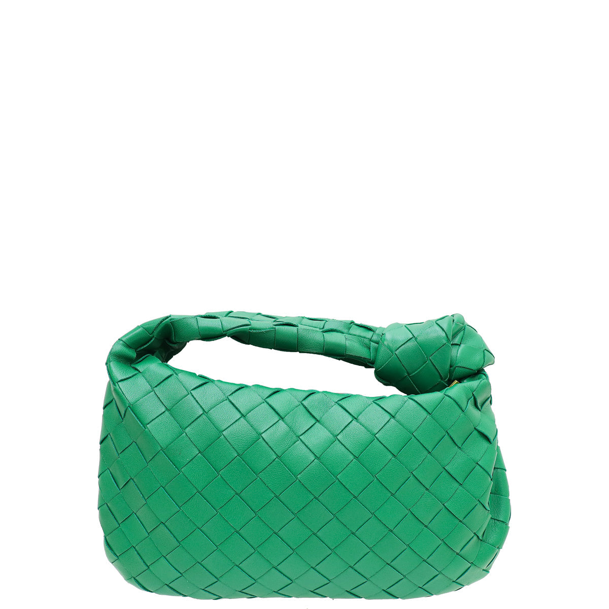 Bottega Veneta Green Intrecciato Nappa Jodie Small Bag