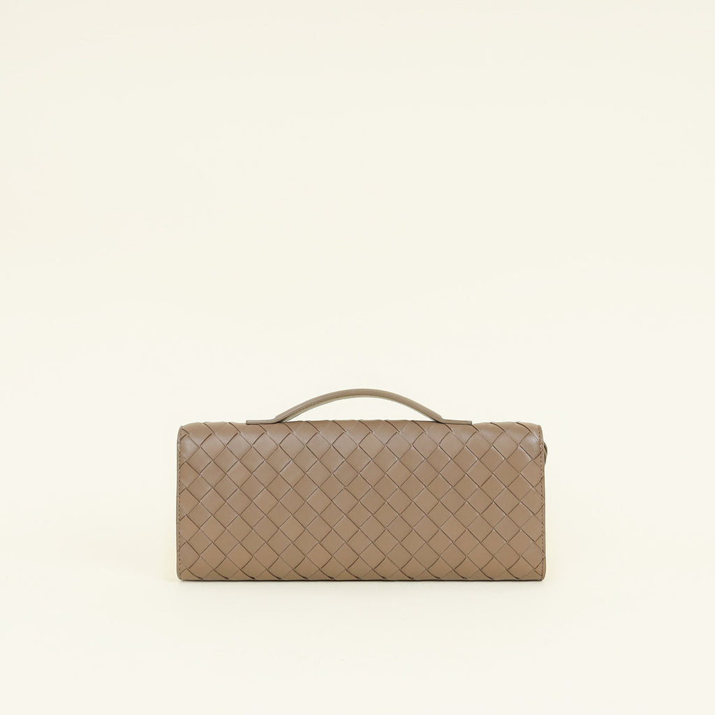 Bottega Veneta Pinecone Intrecciato Andiamo Clutch