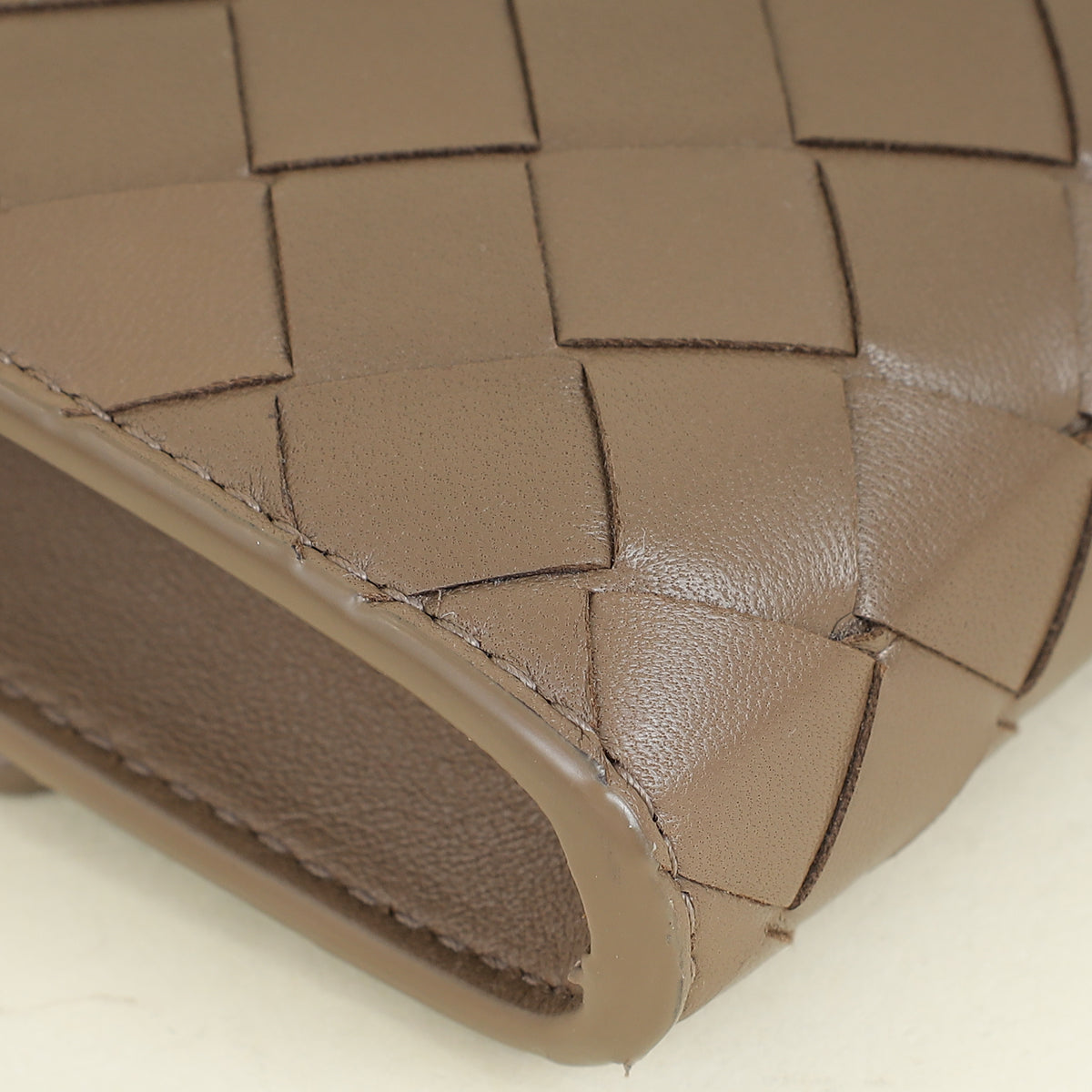 Bottega Veneta Pinecone Intrecciato Andiamo Clutch