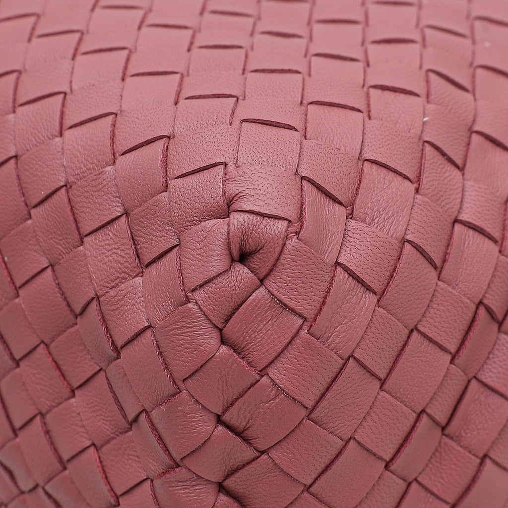 Bottega Veneta Old Rose Intrecciato Classic Tote Bag