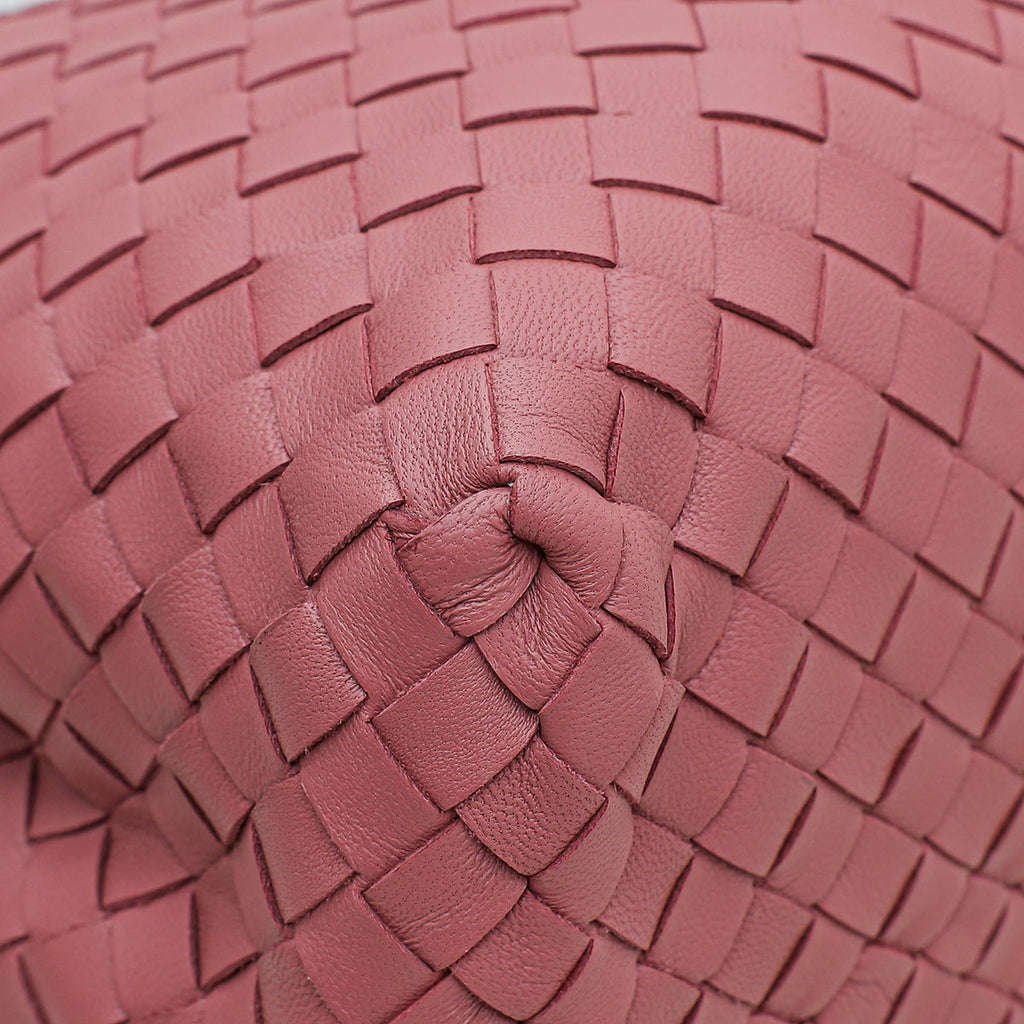 Bottega Veneta Old Rose Intrecciato Classic Tote Bag