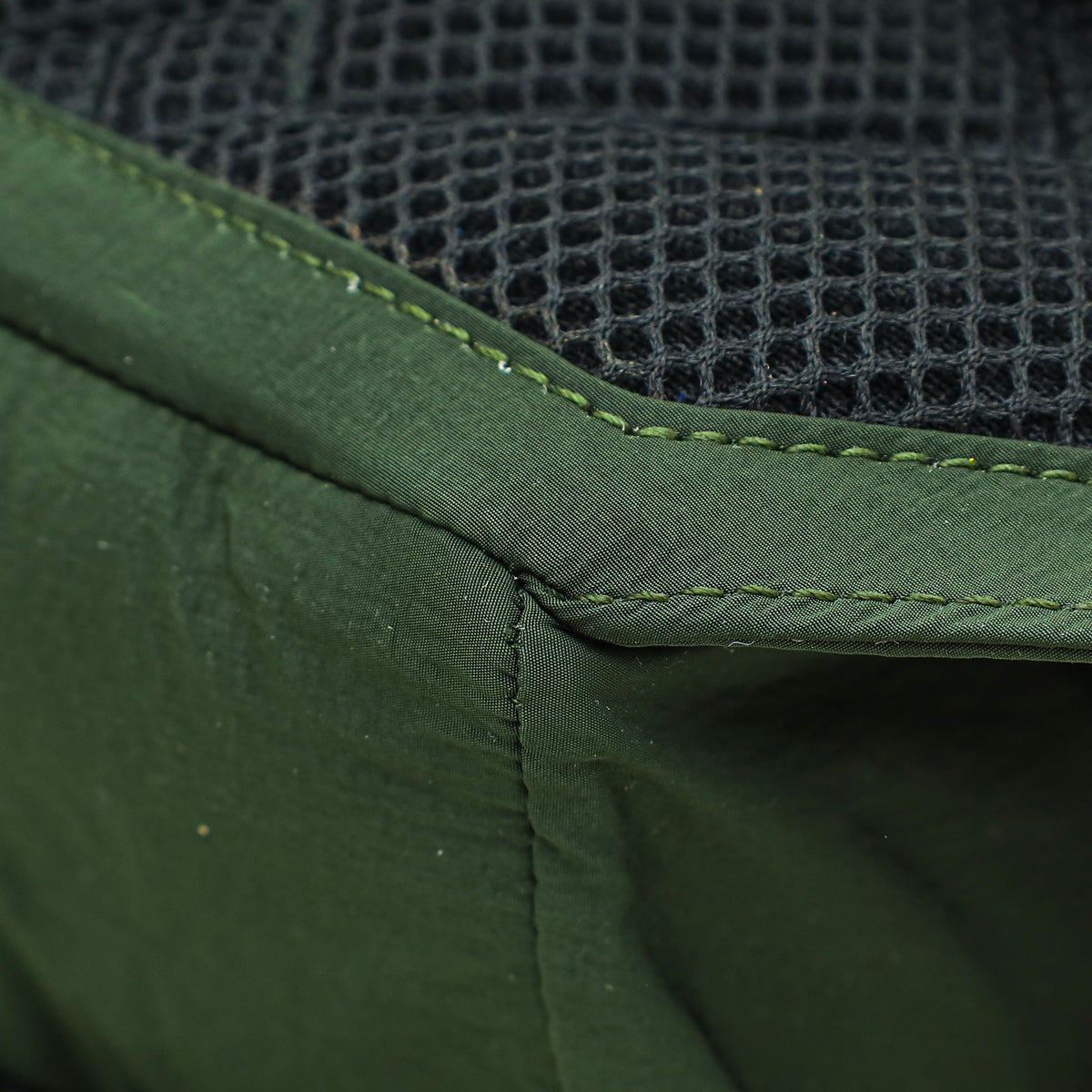 Bottega Veneta Bicolor Technical Nylon Mesh Belt Bag