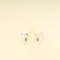 Bottega Veneta Silver Small Drop Earrings
