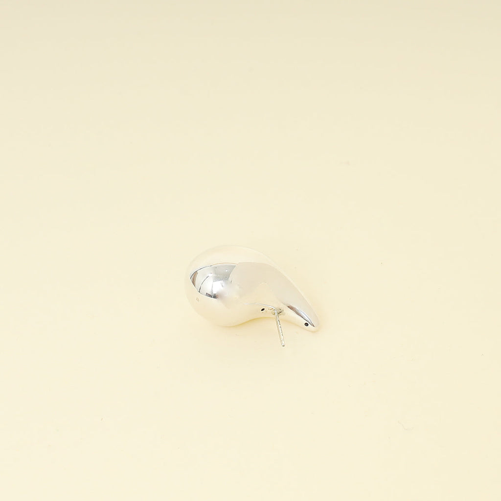 Bottega Veneta Silver Small Drop Earrings