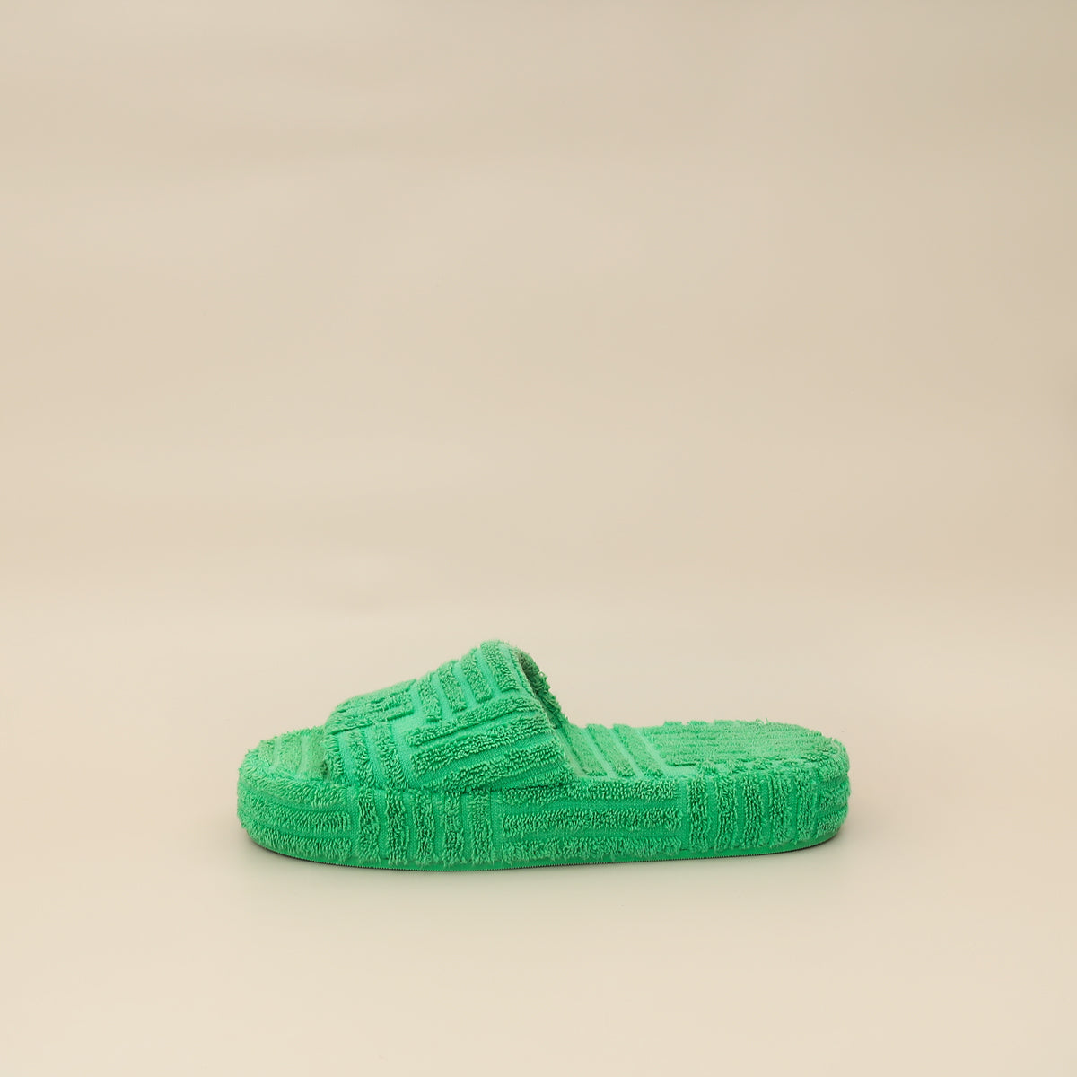 Bottega Veneta Grass Resort Sponge Slides 38
