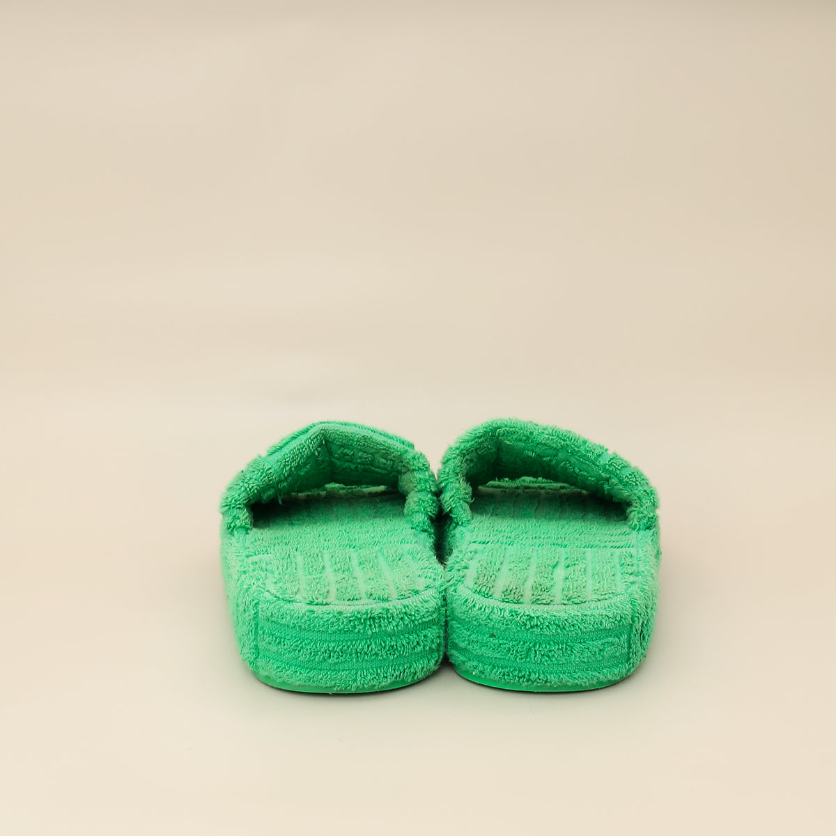 Bottega Veneta Grass Resort Sponge Slides 38