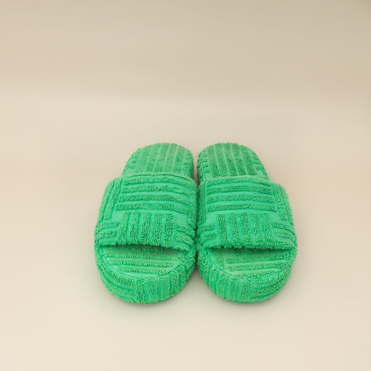Bottega Veneta Grass Resort Sponge Slides 38