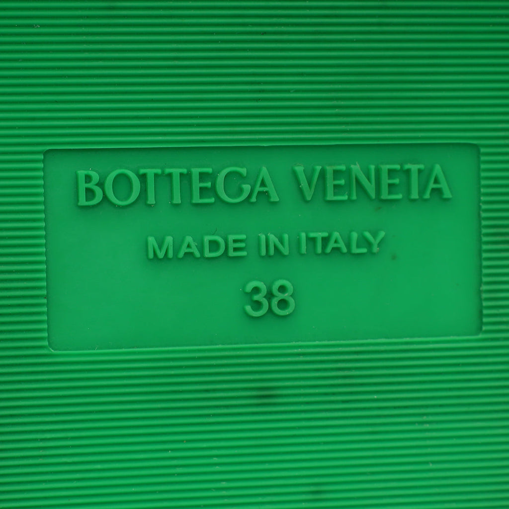 Bottega Veneta Grass Resort Sponge Slides 38