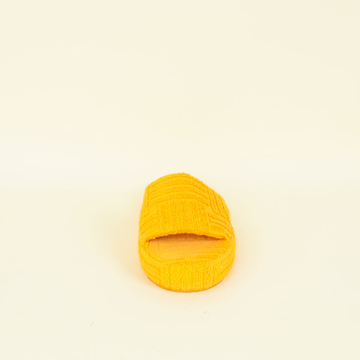 Bottega Veneta Yellow Orange Sponge Slide Sandals 41