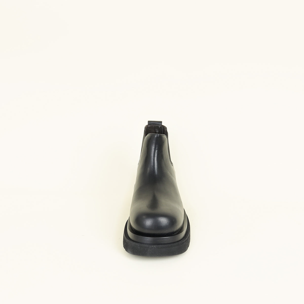 Bottega Veneta Black Lug Chelsea Ankle Boot 41