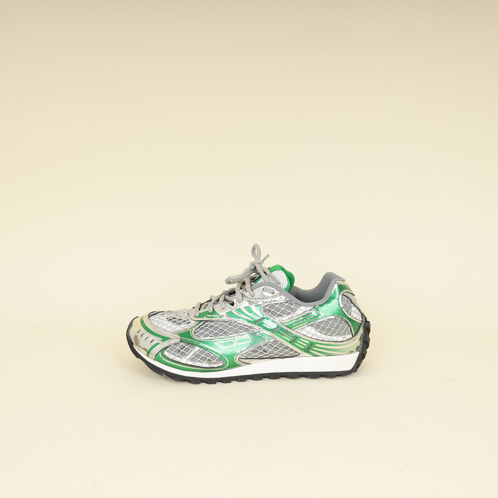 Bottega Veneta Bicolor Orbit Mesh Sneakers 42