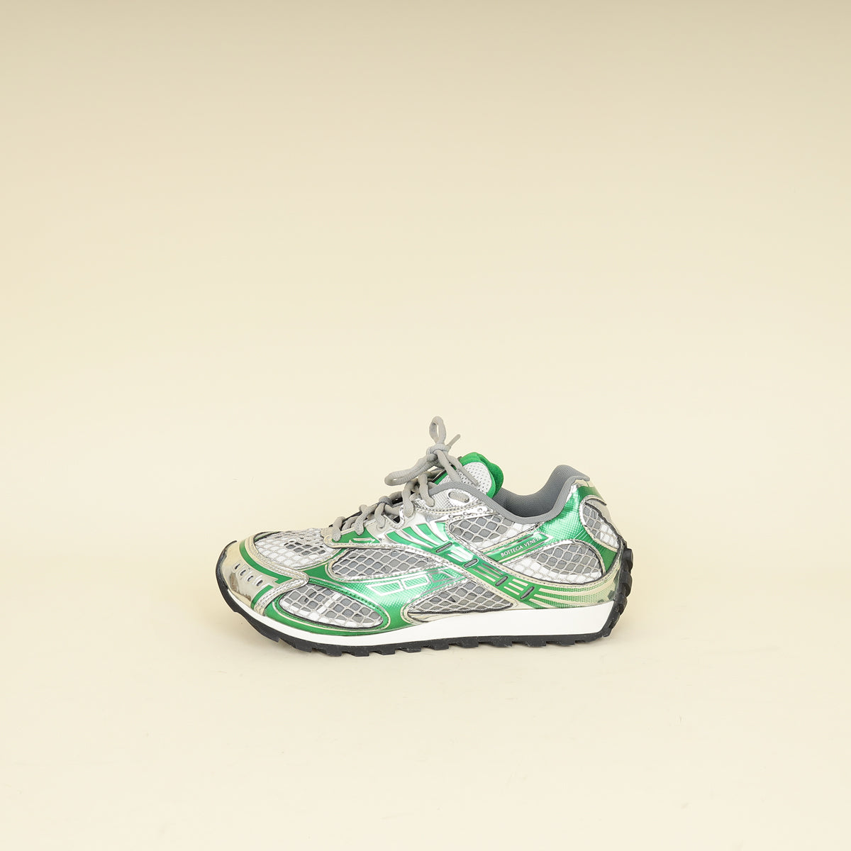 Bottega Veneta Bicolor Orbit Mesh Sneakers 42