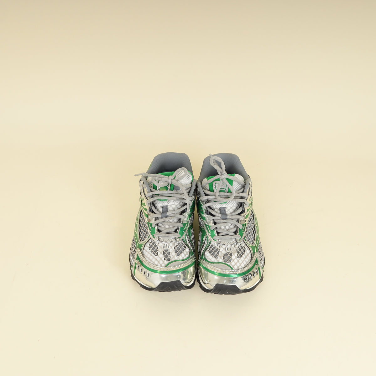 Bottega Veneta Bicolor Orbit Mesh Sneakers 42