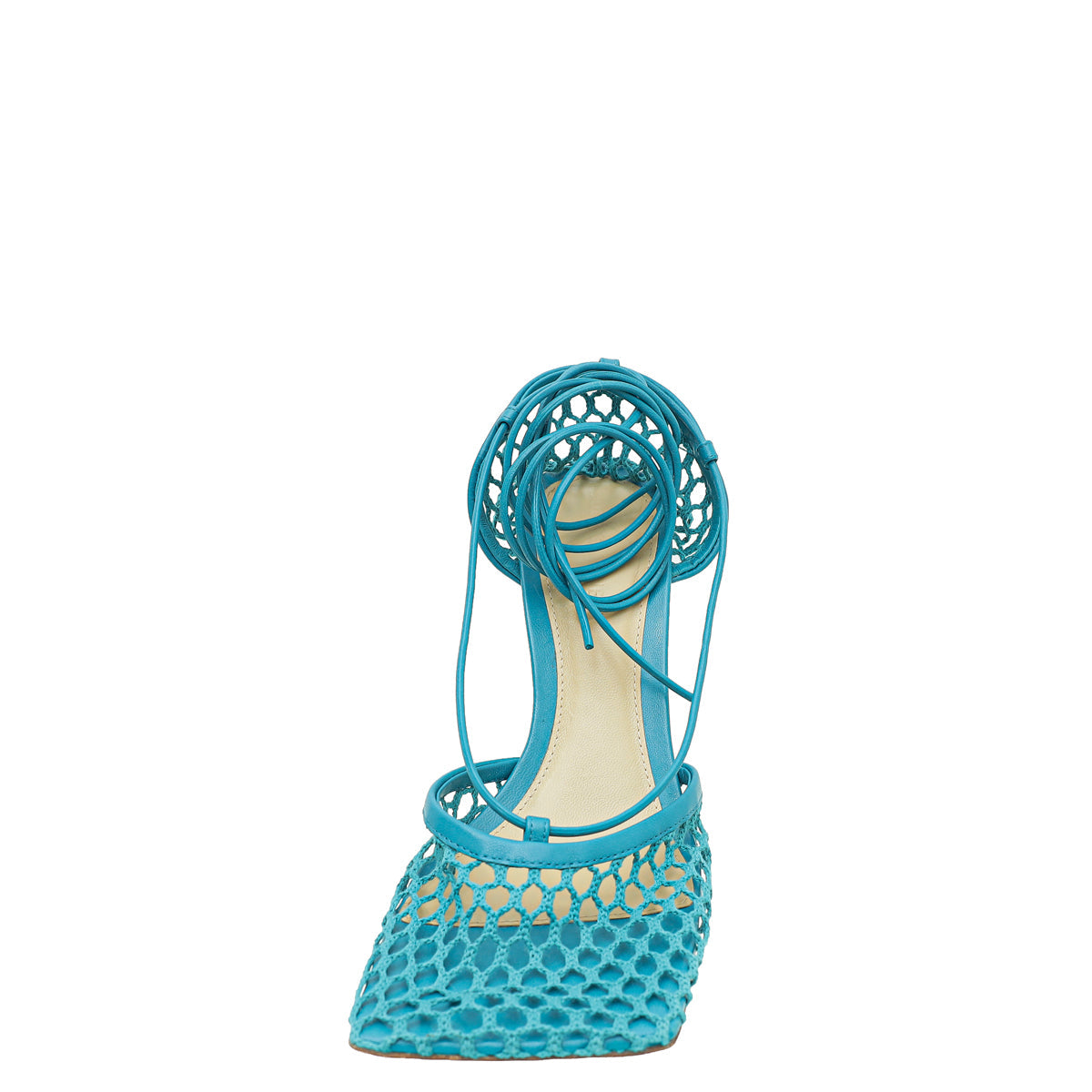 Bottega Veneta Linoleum Stretch Lace Up Sandal 37.5