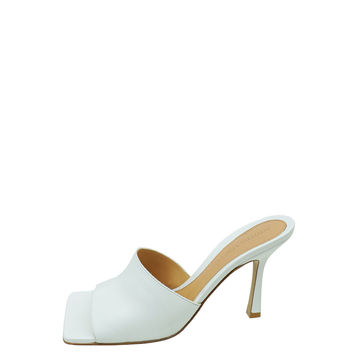 Bottega Veneta Black Stretch Mules 37.5