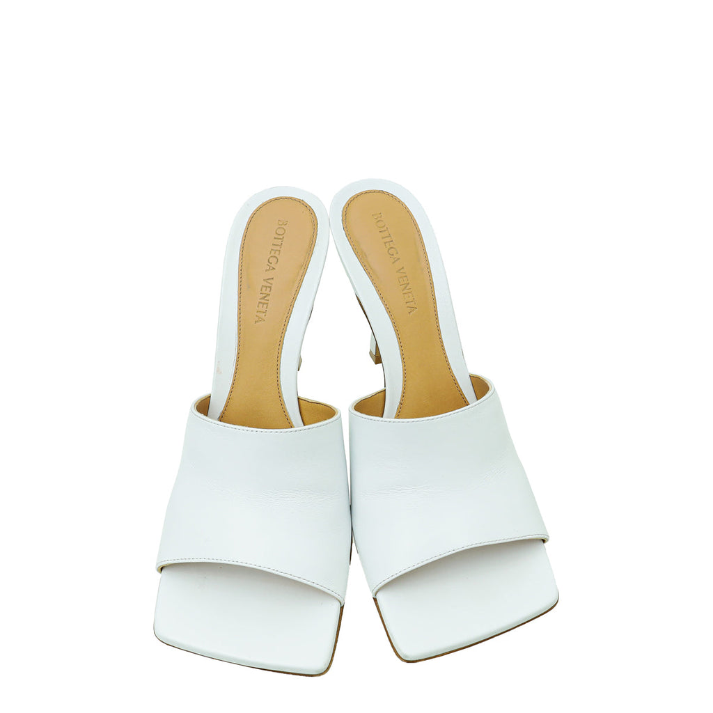 Bottega Veneta Black Stretch Mules 37.5
