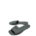 Bottega Veneta Black Intrecciato Nappa Ravello Sandal 37