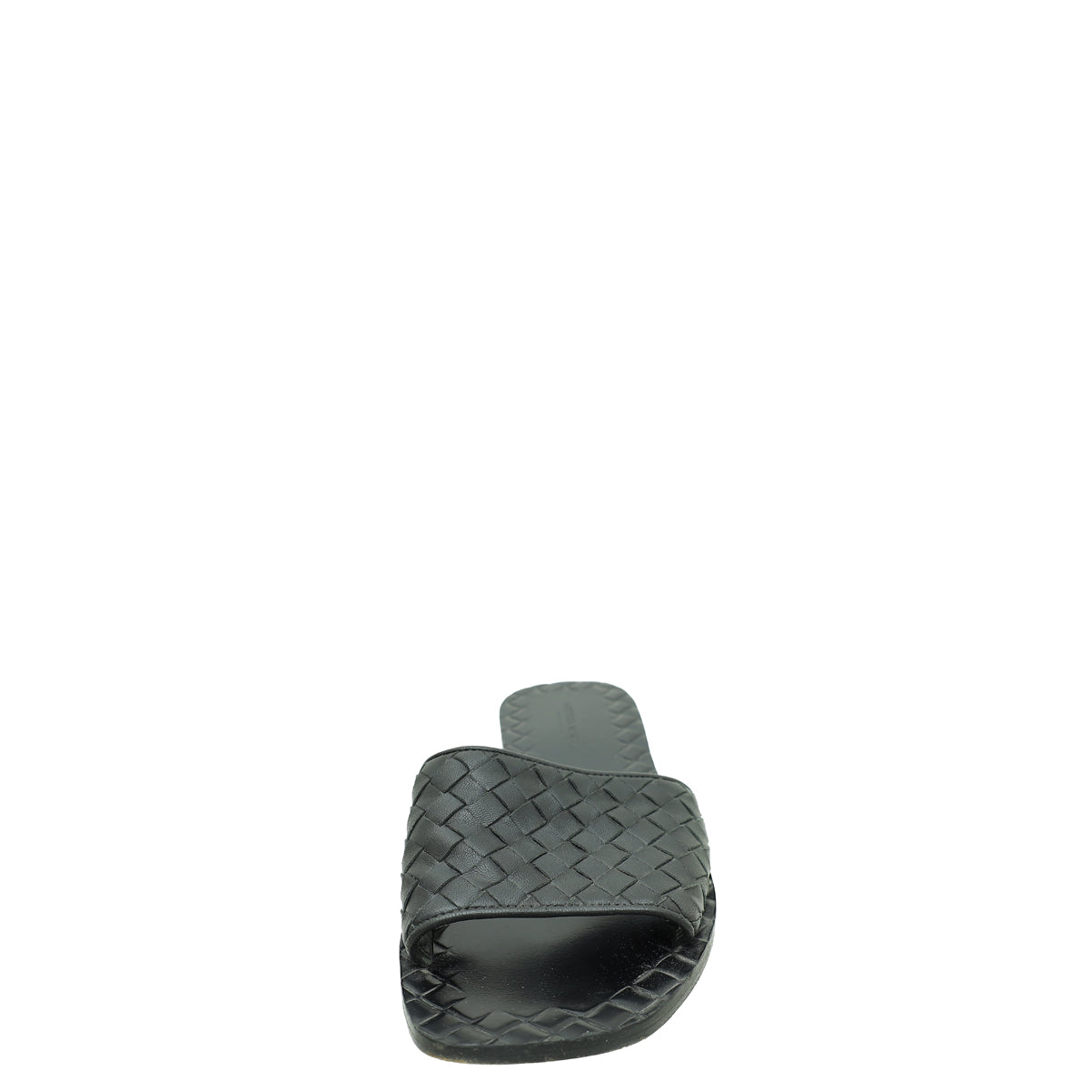 Bottega Veneta Black Intrecciato Nappa Ravello Sandal 37