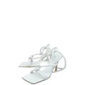 Bottega Veneta Optic White Knot Sandals 39
