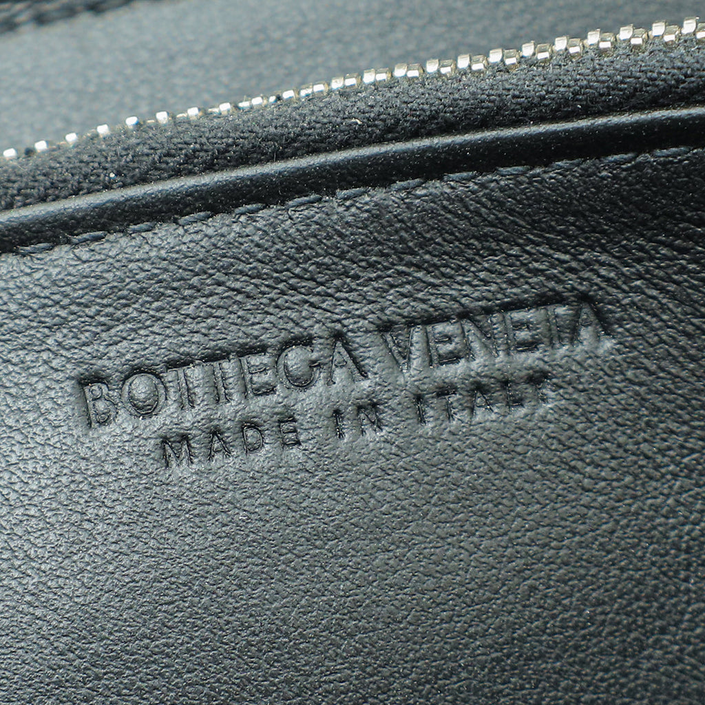 Bottega Veneta Chocolate Intrecciato Nappa Zip Around Wallet