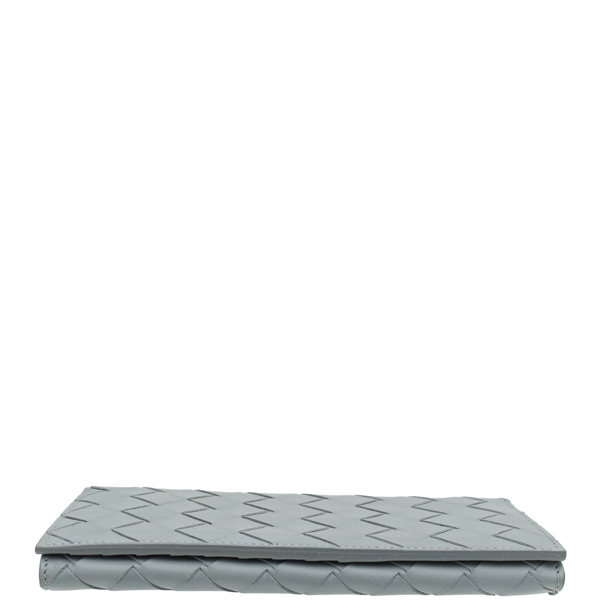 Bottega Veneta Grey Intrecciato Long Wallet