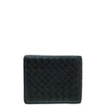 Bottega Veneta Black Intrecciato Nappa Bifold Mens Wallet
