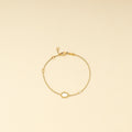 Boucheron 18K Yellow Gold MOP Diamond Serpent Boheme XS Bracelet