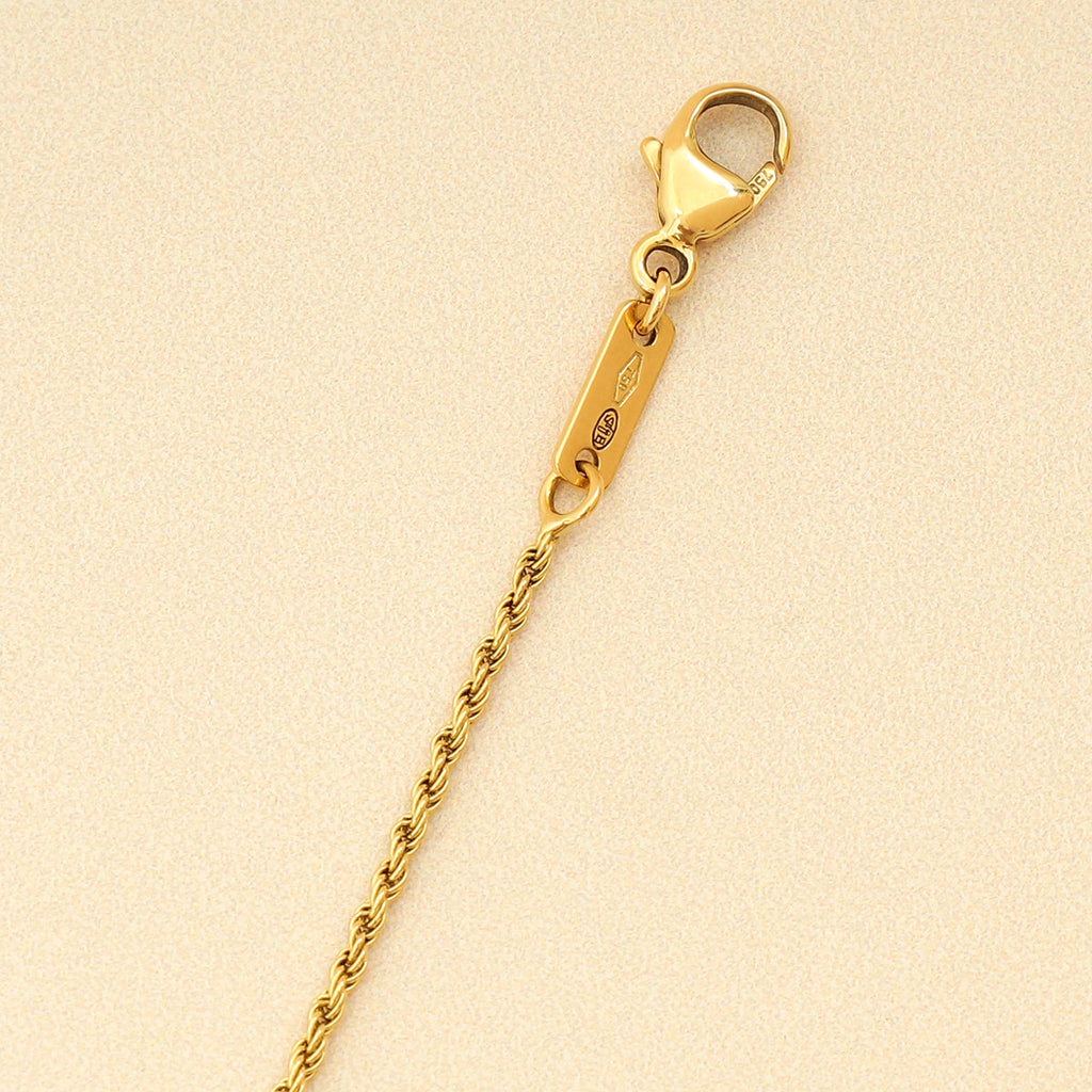 Boucheron 18K Yellow Gold MOP Diamond Serpent Boheme XS Bracelet