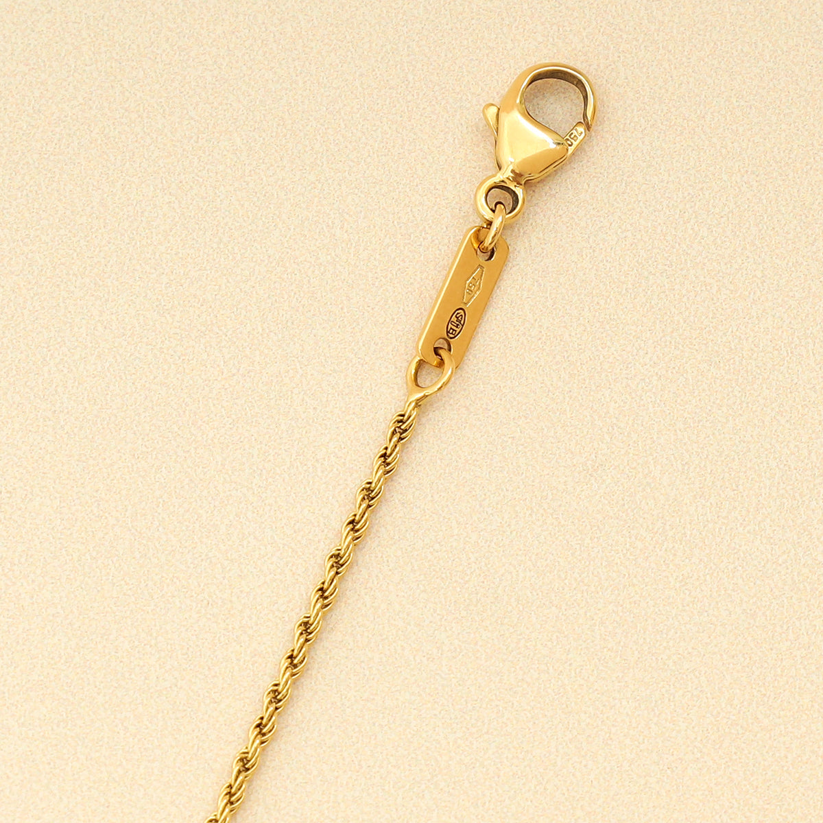 Boucheron 18K Yellow Gold MOP Diamond Serpent Boheme XS Bracelet