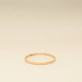 Boucheron 18K Rose Gold Quatre Clou de Paris Bangle