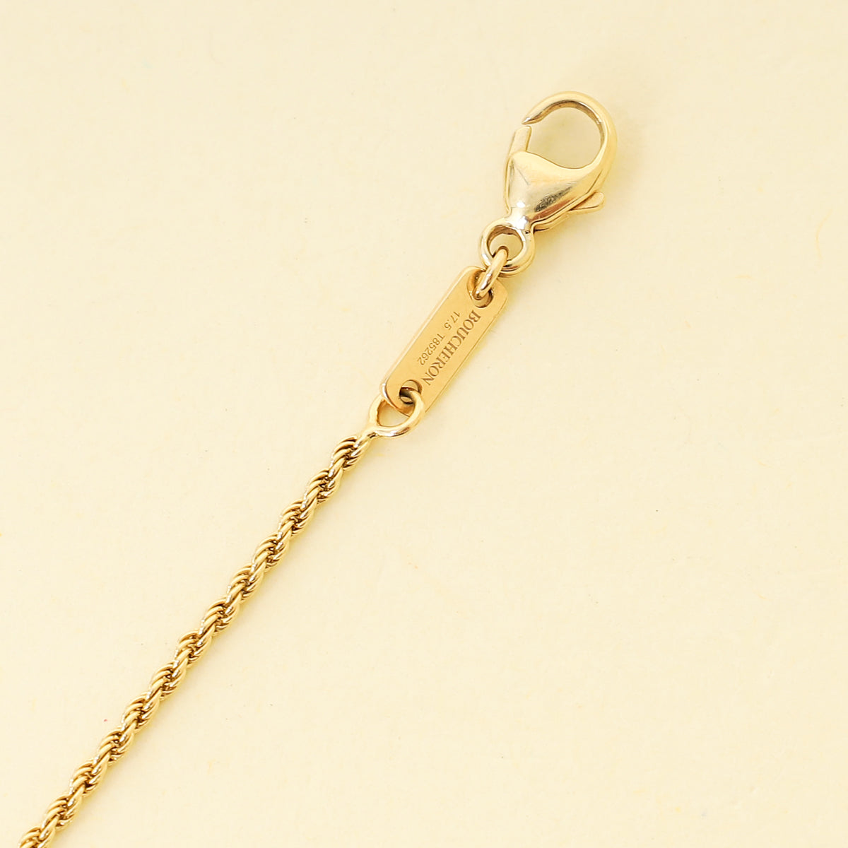Boucheron 18K Yellow Gold Serpent Boheme XS Mother-Of-Pearl Bracelet