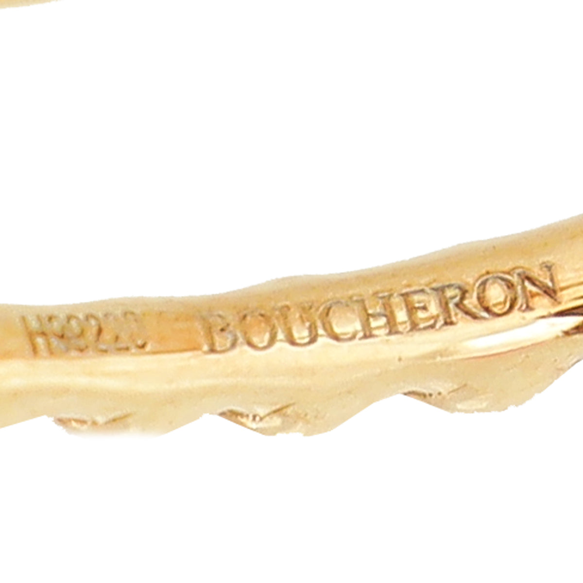 Boucheron 18K Yellow Gold Serpent Boheme Sleeper Earrings