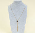 Boucheron 18K Tricolor Gold Quatre Classique Tie Necklace - Large Model