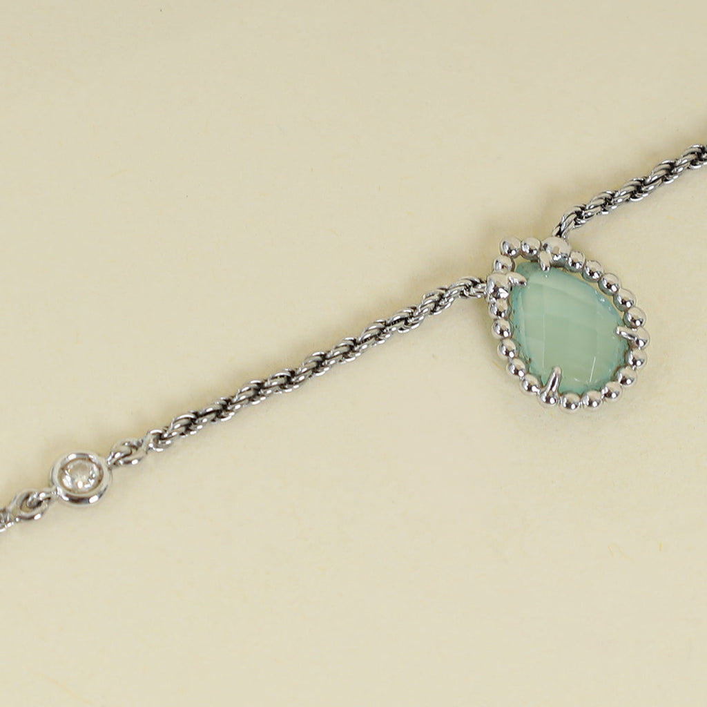 Boucheron 18K White Gold Diamond Serpent Bohème XS Motif Pendant Necklace