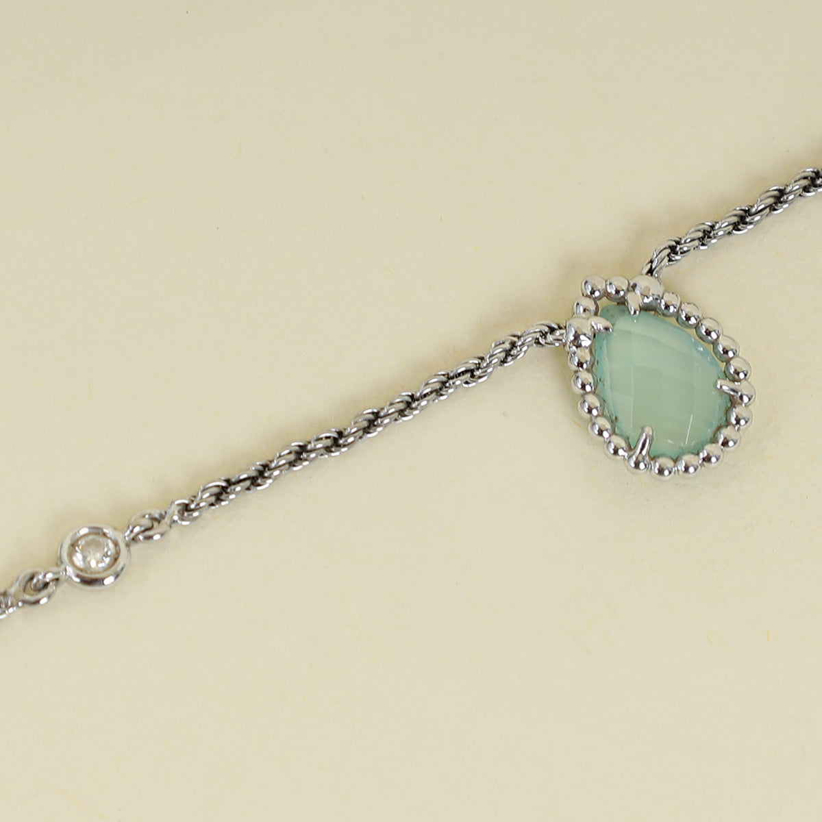 Boucheron 18K White Gold Diamond Serpent Bohème XS Motif Pendant Necklace