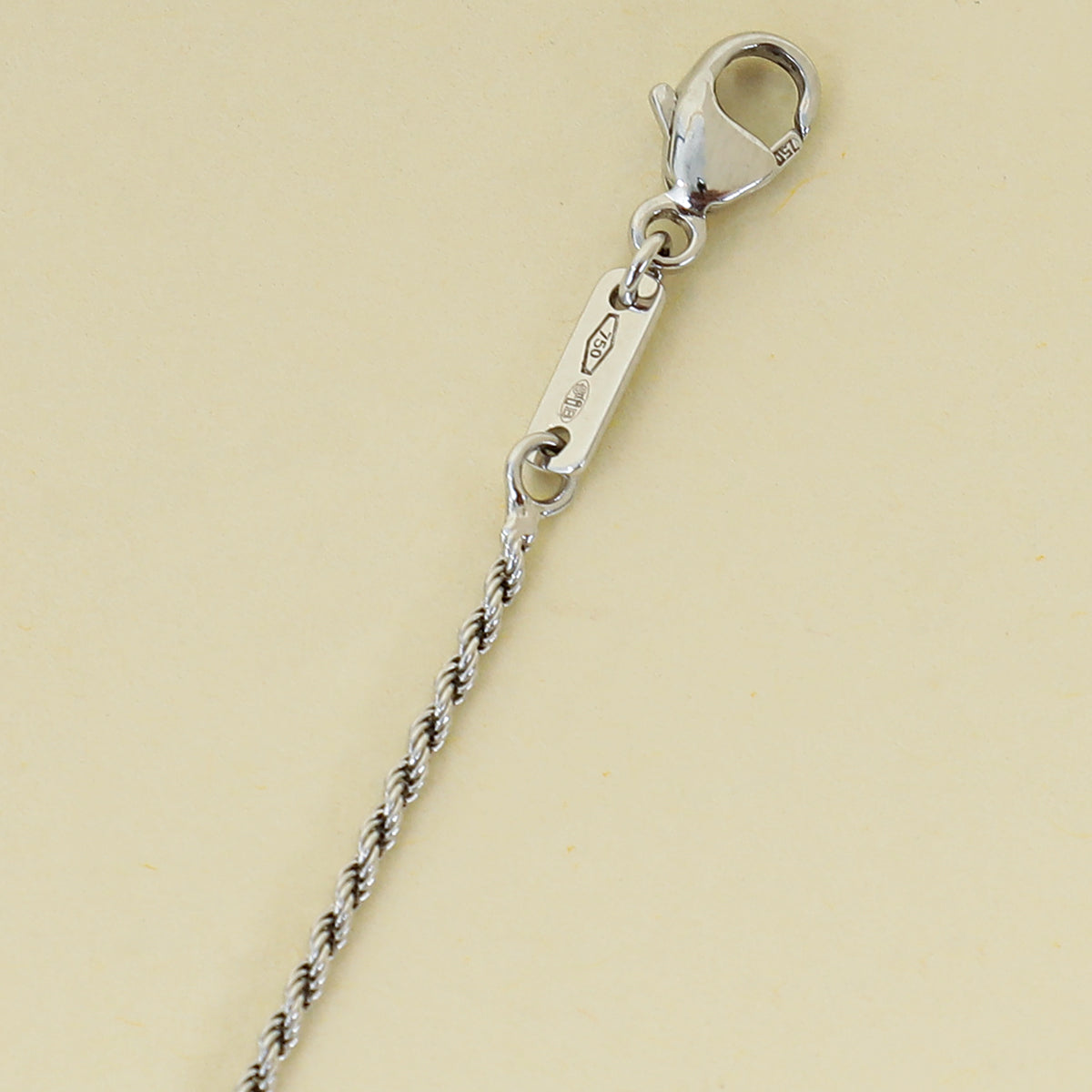 Boucheron 18K White Gold Diamond Serpent Bohème XS Motif Pendant Necklace