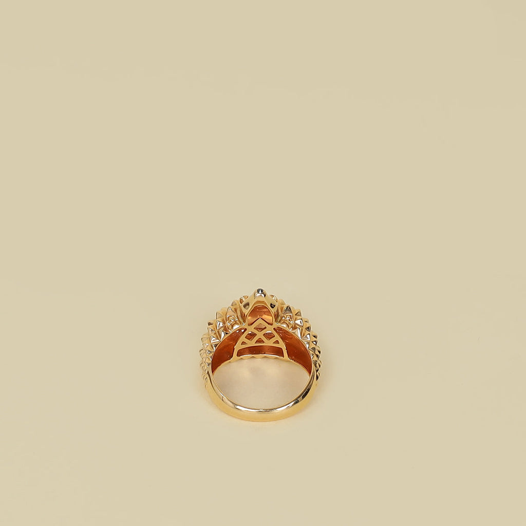 Boucheron 18K Pink Gold Animaux de Collection "Hans the Hedgehog" Ring Small Model 53