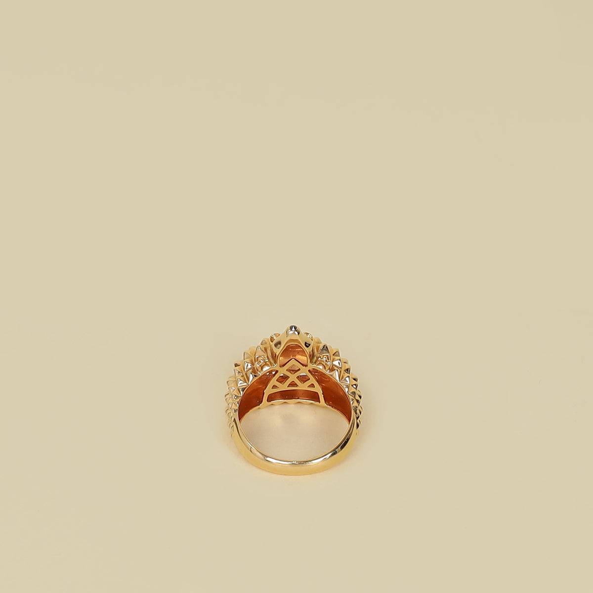 Boucheron 18K Pink Gold Animaux de Collection "Hans the Hedgehog" Ring Small Model 53