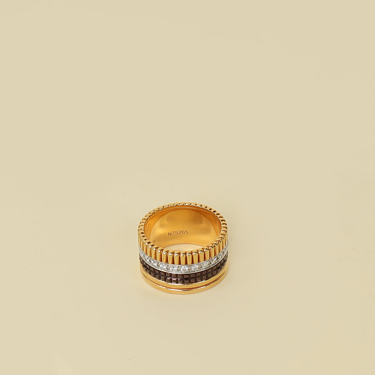 Boucheron 18K Quatre Classique Large Ring 53