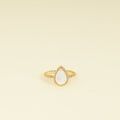 Boucheron 18K Yellow Gold MOP Serpent Boheme Ring S Motif 52