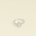 Boucheron 18K White Gold Serpent Boheme Diamond Ring 55