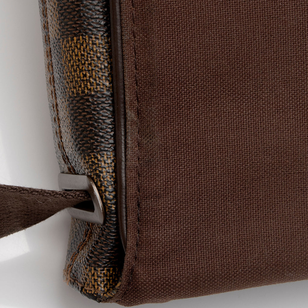 Louis Vuitton Damier Ebene Brooklyn PM Messenger (SHF-4CSmsb)